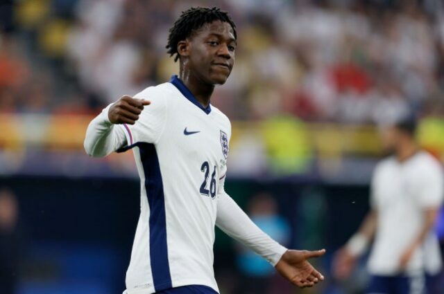 Kobbie Mainoo, estrela do Manchester United e da Inglaterra