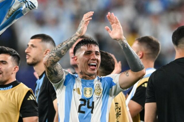 Enzo Fernandez venceu a Copa América com a Argentina