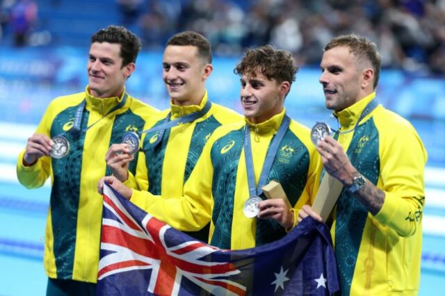 Kyle Chalmers estrelou pela seleção australiana de natação