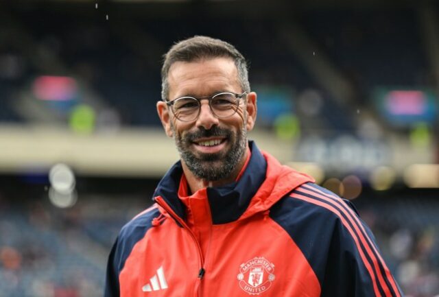 Ruud van Nistelrooy, técnico do Manchester United