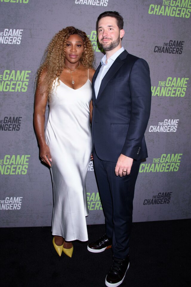 Serena Williams e Alexis-Ohanian comparecem à exibição dos Game Changers