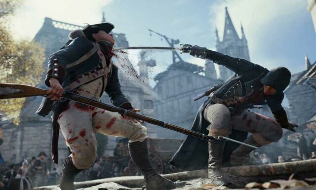 Os fãs de Assassin's Creed Unity querem que a roupa das Olimpíadas de Paris seja adicionada ao jogo