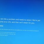 Sistemas Windows reiniciando, lançando tela azul da morte devido a este erro