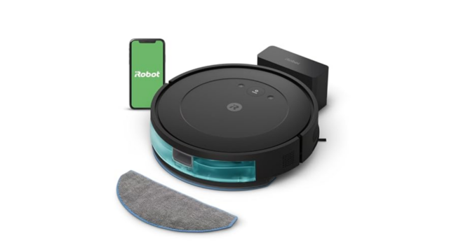 O robô aspirador e esfregão Roomba Combo Essential da iRobot está à venda por US $ 200