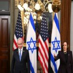 ‘Não ficaremos calados’ sobre Gaza, diz Kamala Harris após reunião com Netanyahu