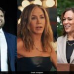'Rezo para que sua filha seja...': Jennifer Aniston critica a companheira de chapa de Trump