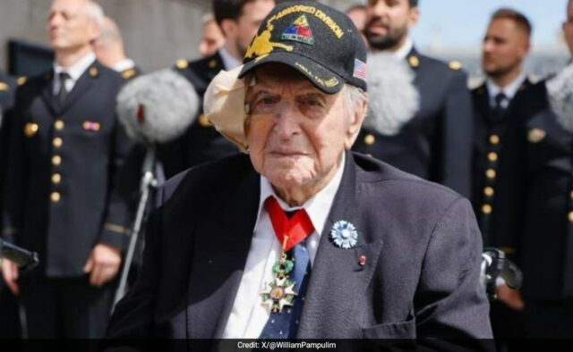 Jacques Lewis, um dos últimos veteranos sobreviventes dos desembarques na Normandia, morre