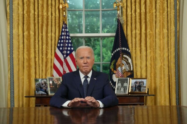 Discurso de Biden no Salão Oval