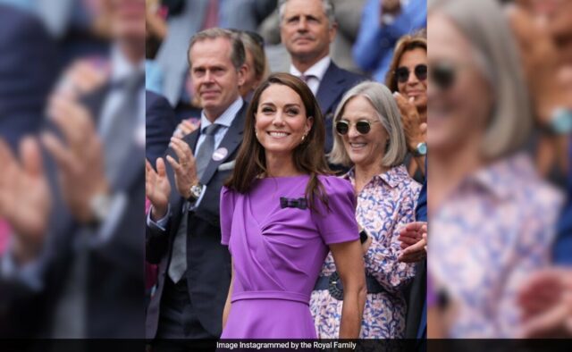 Kate Middleton é aplaudida de pé na final de Wimbledon em passeio raro desde o diagnóstico de câncer