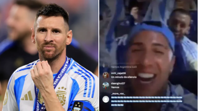 Lionel Messi e Enzo Fernández