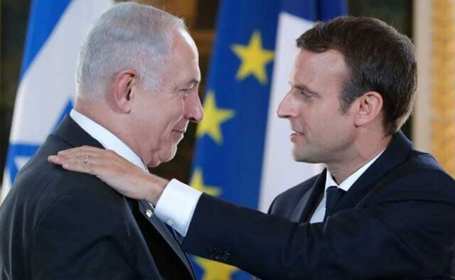 Macron insta Netanyahu a prevenir a “conflagração” entre Israel e Hezbollah