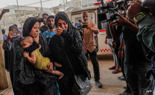 180.000 habitantes de Gaza foram deslocados em 4 dias enquanto a agressão israelense continua