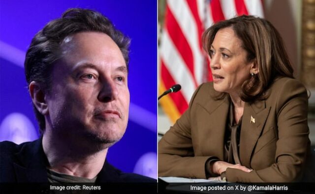 'Quando os políticos...': Elon Musk critica Kamala Harris por causa da 'mentira' de Trump