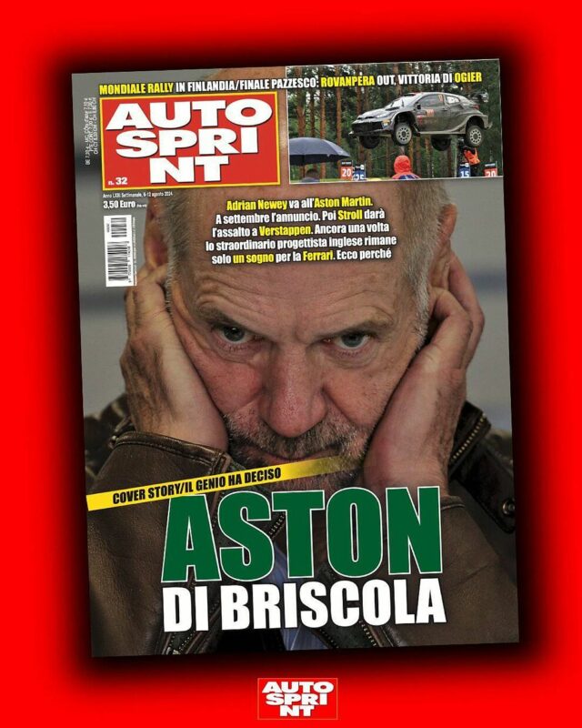 Acordo iminente Newey-Aston Martin!