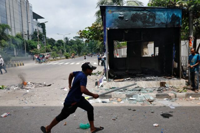 Protesto em Bangladesh