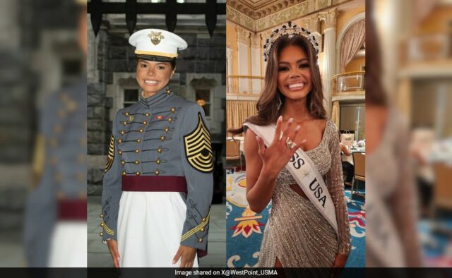Oficial do Exército de 22 anos é coroada Miss EUA, encerrando meses de controvérsia
