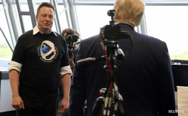 Ao vivo: falhas atingem o início da entrevista de Elon Musk com Donald Trump