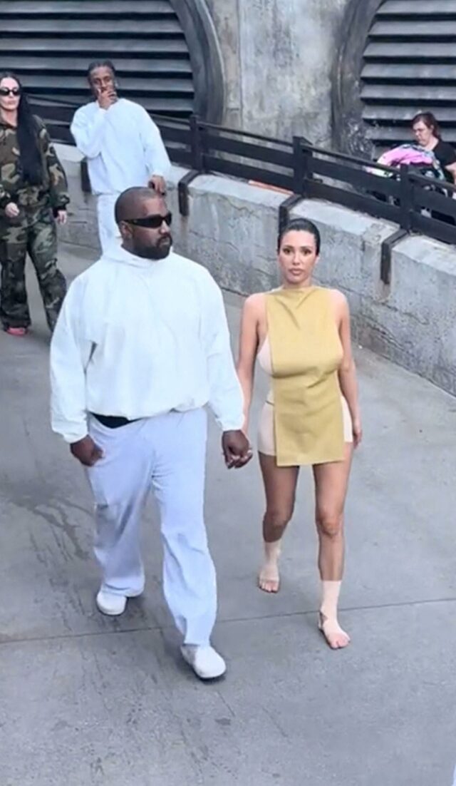 Censores de Kanye West e Bianca