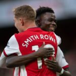 Emile Smith Rowe e Bukayo Skaa cresceram juntos nas categorias de base do Arsenal