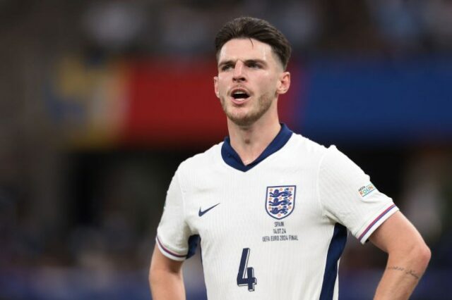 Declan Rice, estrela do Arsenal e da Inglaterra