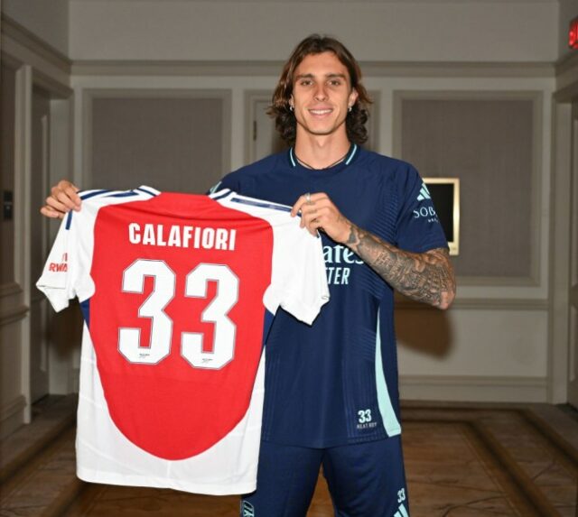Arsenal contrata Riccardo Calafiori
