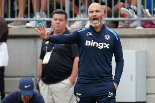 Enzo Maresca, técnico do Chelsea