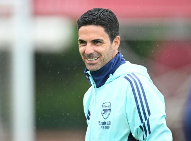 Técnico do Arsenal, Mikel Arteta