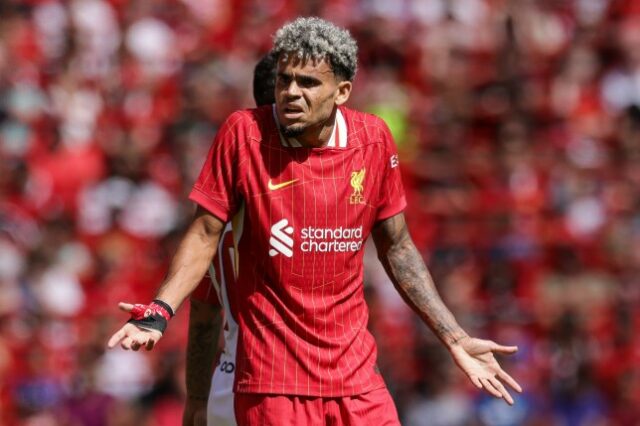 Luis Diaz, estrela do Liverpool