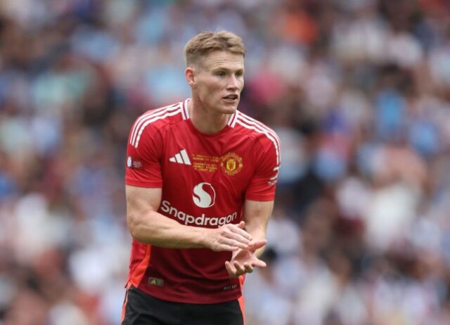 Meio-campista do Manchester United, Scott McTominay