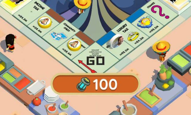 Monopoly GO: recompensas e marcos da Rocket Partners