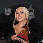 Christina Aguilera na 23ª edição anual do Grammy Latino