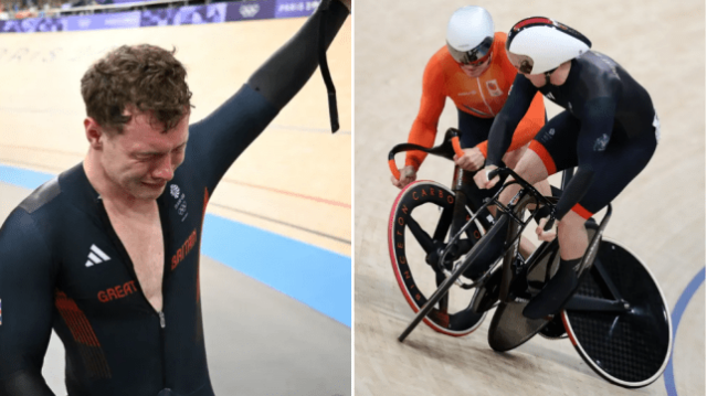 Jack Carlin foi vaiado após conquistar a medalha de bronze no sprint individual masculino