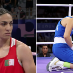 O boxeador argelino Imane Khelif