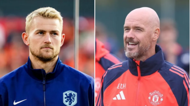 Matthijs de Ligt e Erik ten Hag