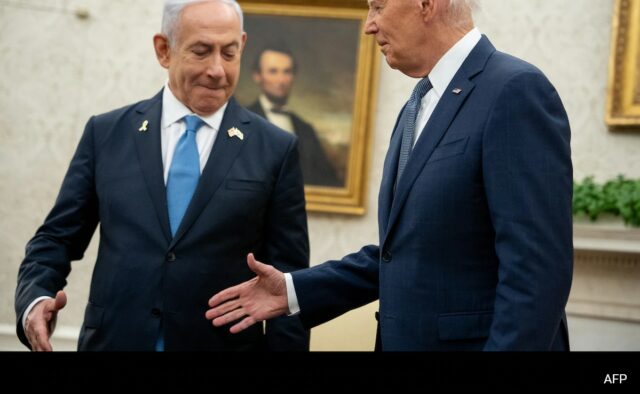 Em ligação com Netanyahu, Biden afirma que os EUA estão comprometidos em defender Israel contra ‘todas as ameaças do Irã’