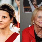 Olga Korbut em 1972 e 2017