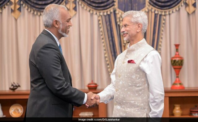 ‘Índia, um dos aliados mais próximos’: presidente das Maldivas após reunião com S Jaishankar