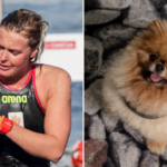 Sharon van Rouwendaal e seu falecido cachorro Rio