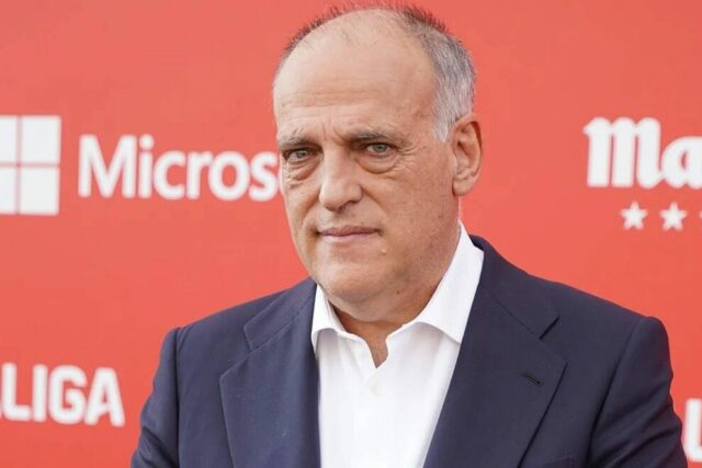 Javier Tebas deixa de ser o ‘vilão’ da Liga dos Reis e faz participação especial para a posteridade