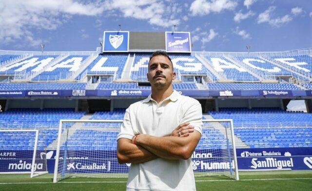 Alfonso Herrero: “Quero estar com o Málaga nos bons e nos maus momentos”