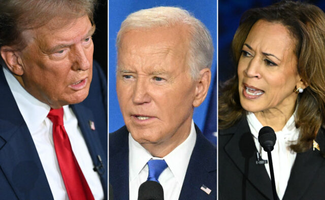 Donald Trump critica Kamala Harris e Joe Biden em "discurso sombrio"