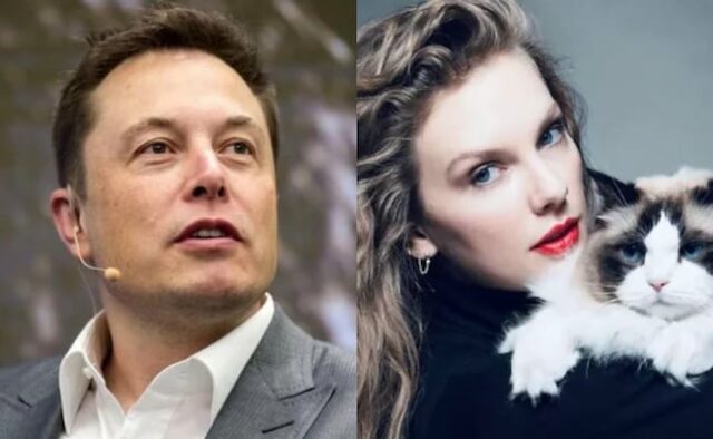 Postagem de 'Childless Cat Lady' de Taylor Swift apoia Harris. Respostas de Elon Musk