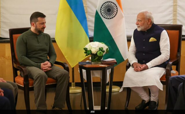 Em Nova York, Zelensky agradece ao PM Modi pelos esforços de paz no conflito na Ucrânia