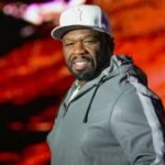 50 Cent se apresenta durante o 2024 Dreamville Music Festival no Dorothea Dix Park em 6 de abril de 2024 em Raleigh, Carolina do Norte