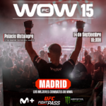 WOW 15 promete a maior noite da história do MMA espanhol