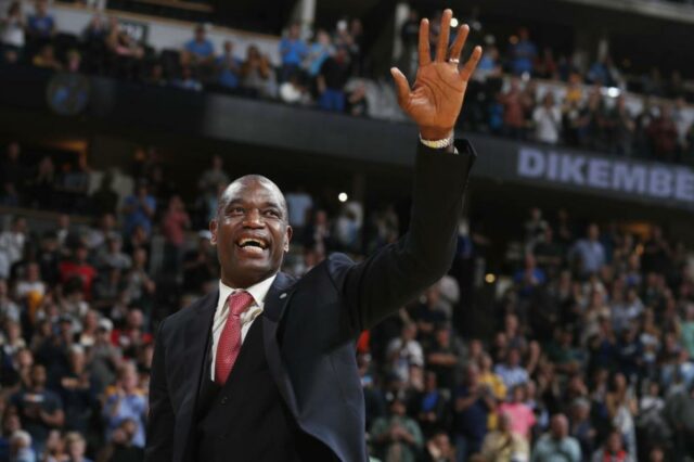 O famoso ‘Not in my house’, marca registrada de Mutombo como um dos melhores bloqueadores da NBA