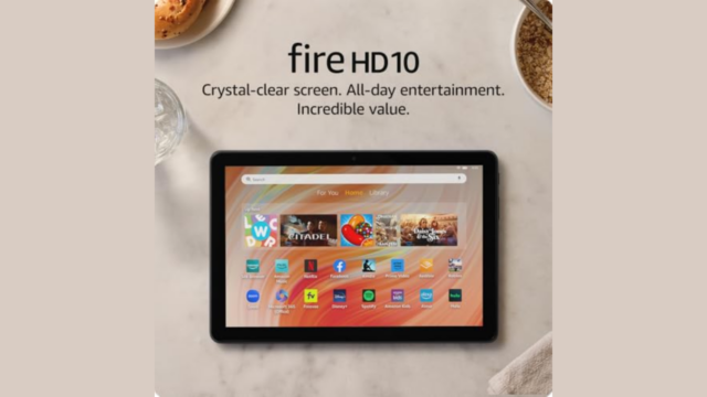 O tablet Fire HD 10 da Amazon cai para um preço recorde antes do primeiro dia de outubro