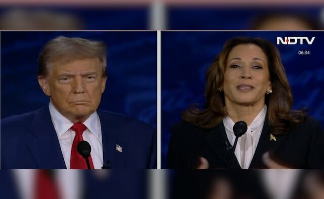 Harris e Trump se enfrentam pela primeira vez em um debate presidencial importante nos EUA