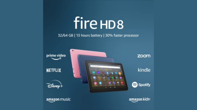 O tablet Fire HD 8 da Amazon está com mais da metade do preço e perto do preço do Prime Day