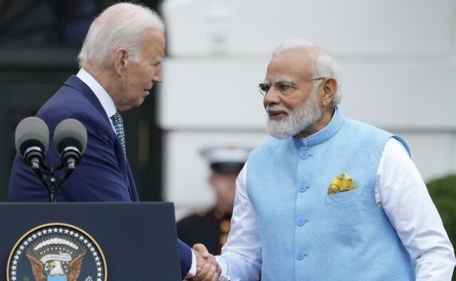 Biden expressa preocupação com a segurança das pessoas em Bangladesh com o primeiro-ministro Modi